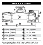 WARN Winch VR EVO 8000lbs Synthetic