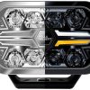 Hella Valuefit Blade Rectangular 9'' Chrome single