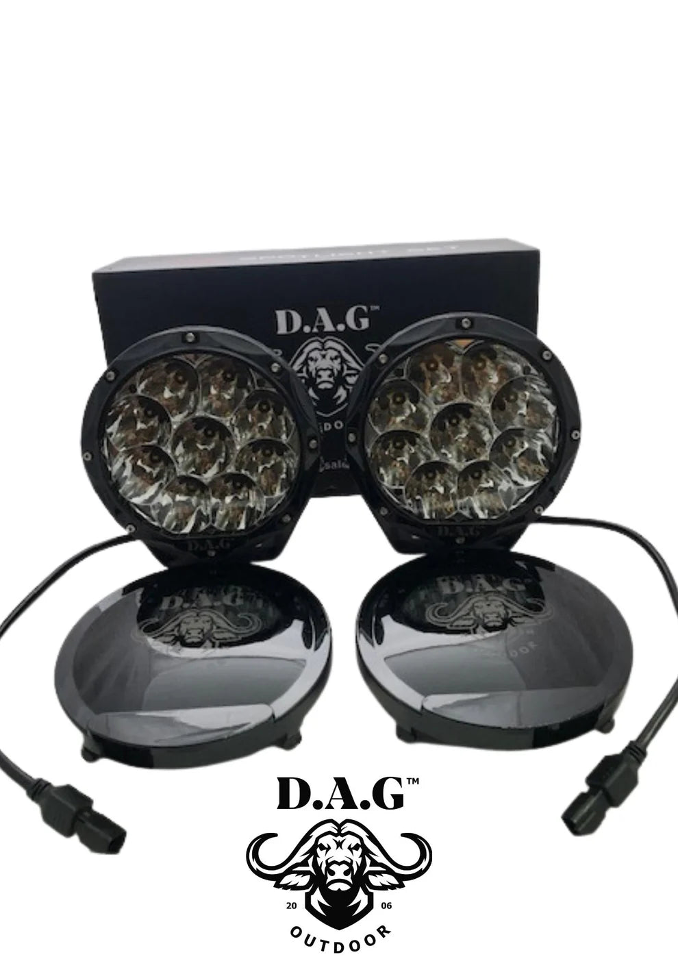 D.A.G | 7" 90W LED Spotlight Set