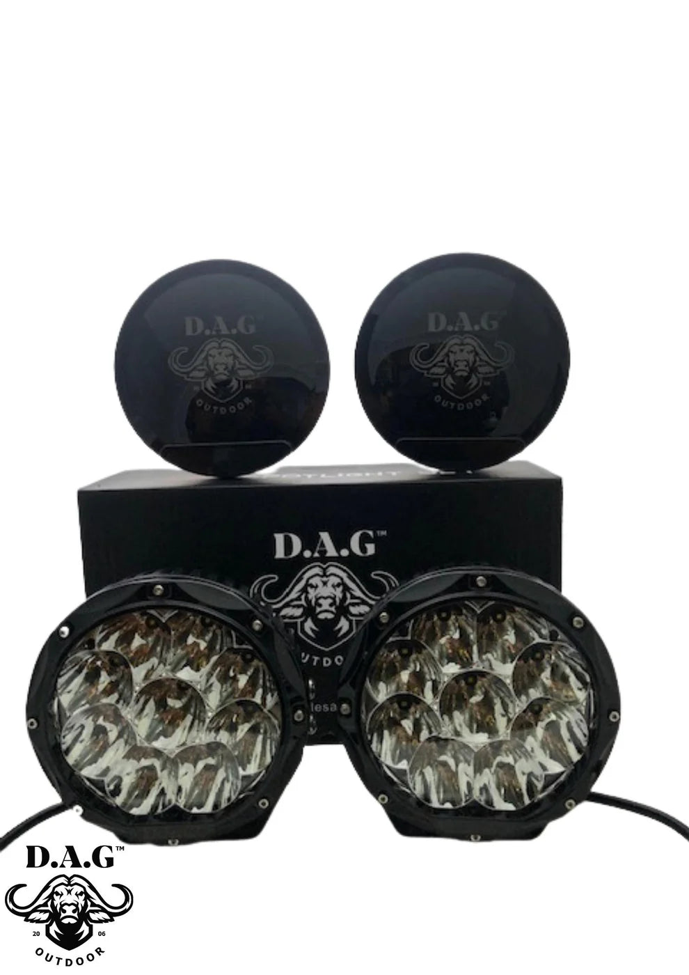 D.A.G | 7" 90W LED Spotlight Set