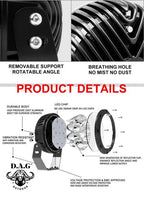 D.A.G | 7" 90W LED Spotlight Set