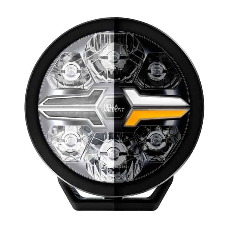 Hella Valuefit Blade 9" Round Black single