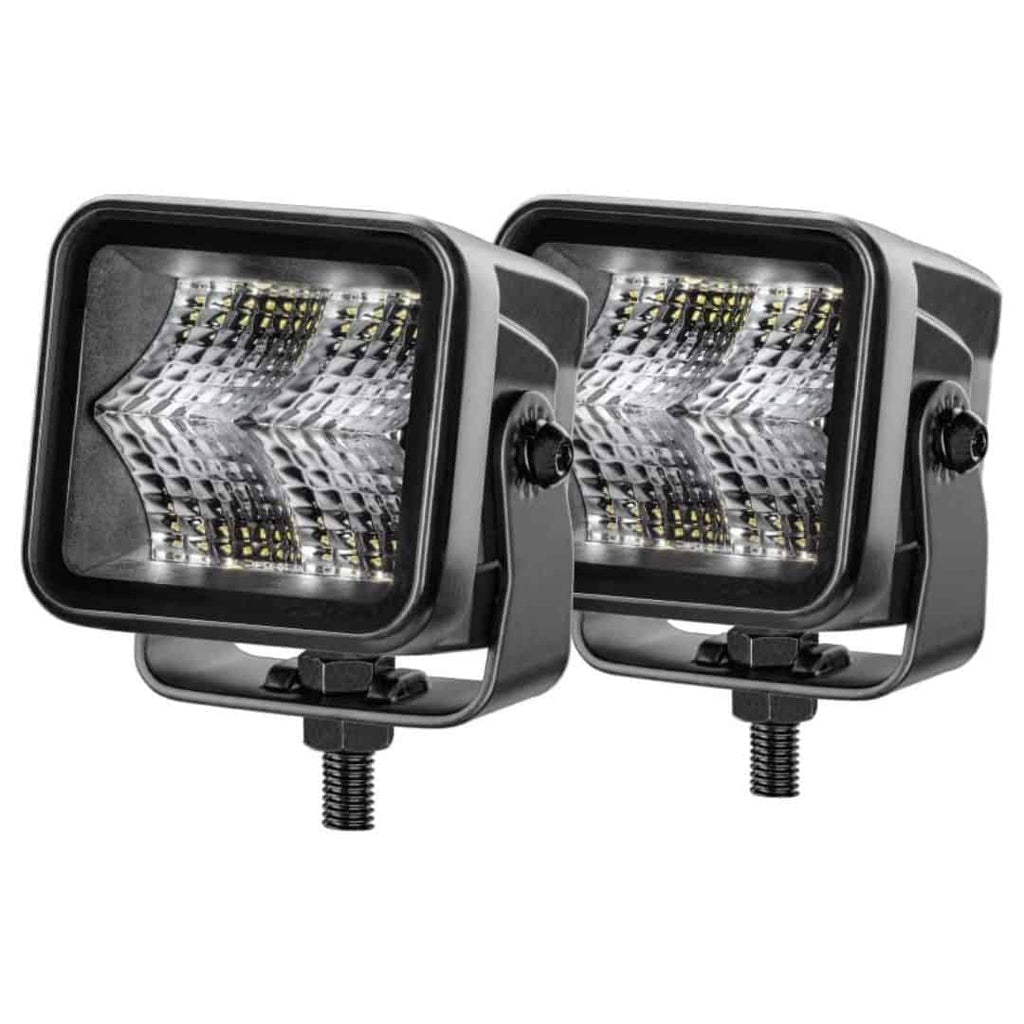 Hella LED Black Magic 2.7" Cube Kit - (Flood)