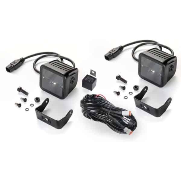 Hella LED Black Magic 3.2" Cube Kit - (Spot)