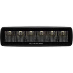 Hella Black Magic LED Mini Lightbar 6.2˝ Single (Flood)