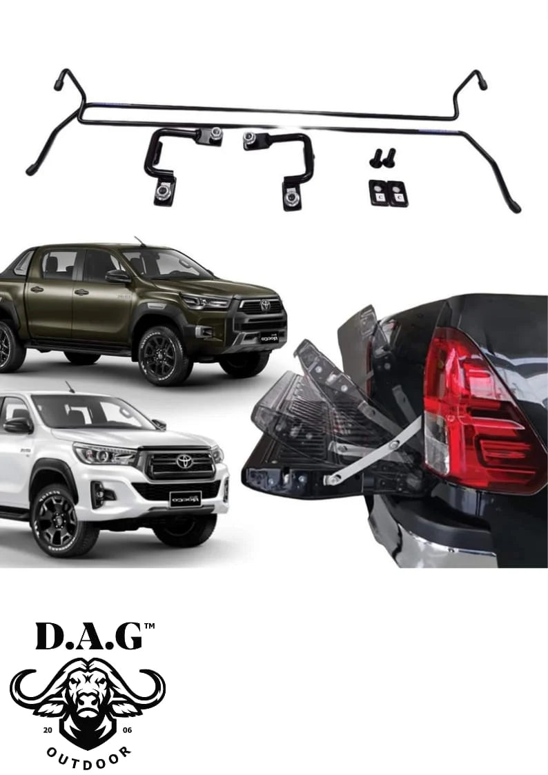 Toyota Hilux Revo (2016 - Current) D.A.G Tail Gate Lift Assist