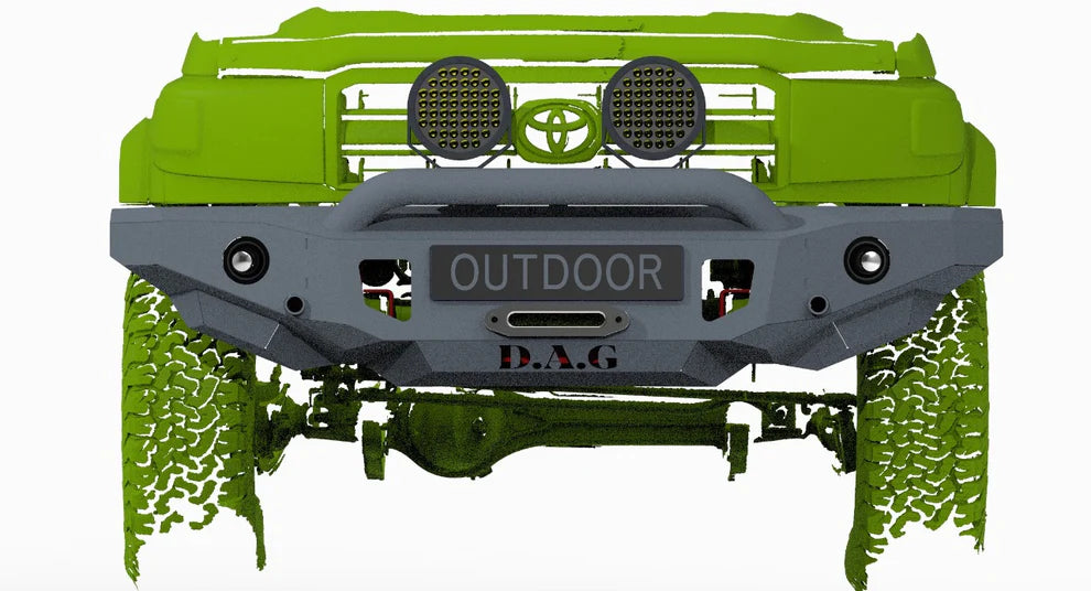 D.A.G Hybrid Bull Bar Landcruiser 79 series