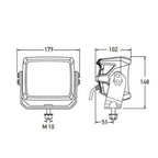 Hella RokLUME 380 N LED Driving Light