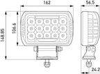 Hella Valuefit 450 LED Kit ECE Approved (2 Spotlights with wiring Harness)
