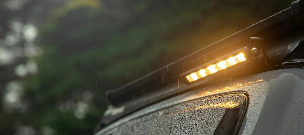 STEDI MICRO V2 13.9 INCH 24 LED FLOOD LIGHT (2700K) AMBER