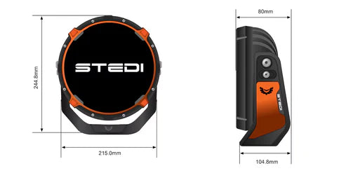 STEDI Type-X Pro Plus DRL Spotlight Set