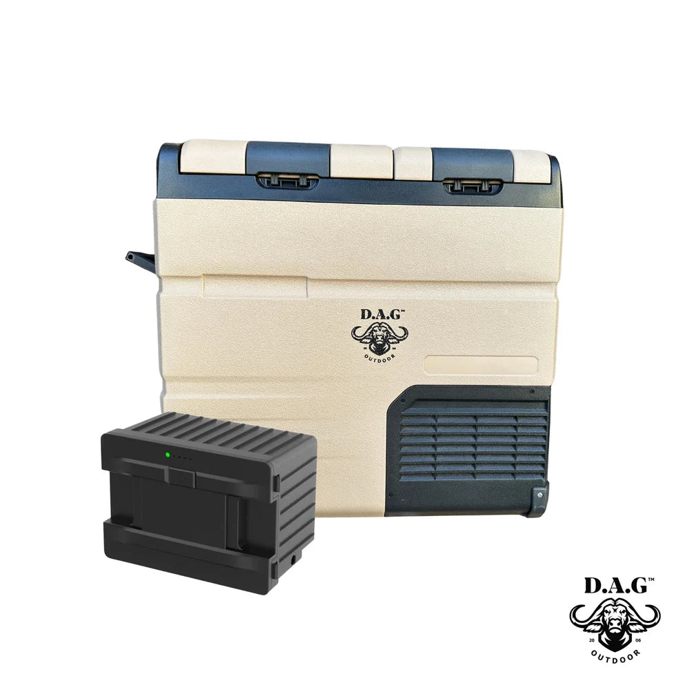 D.A.G 55L Fridge and Battery Combo